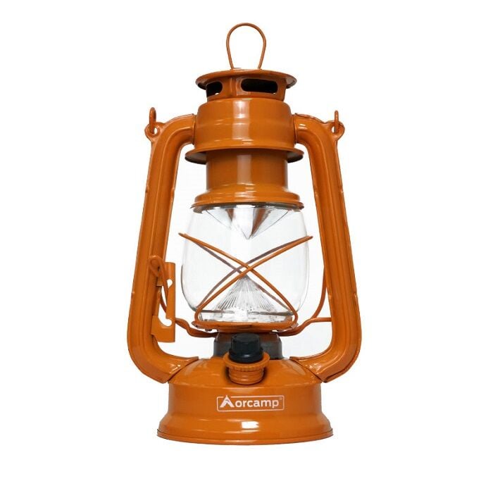 Orcamp Retro Led Fener Turuncu