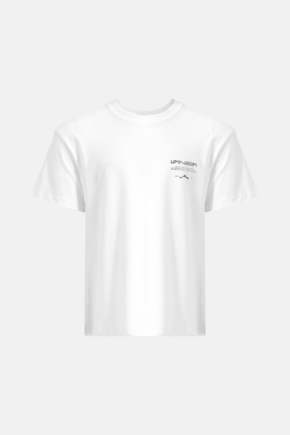 Vaneda OVERSIZED FIT NEXT UNISEX TSHIRT BEYAZ