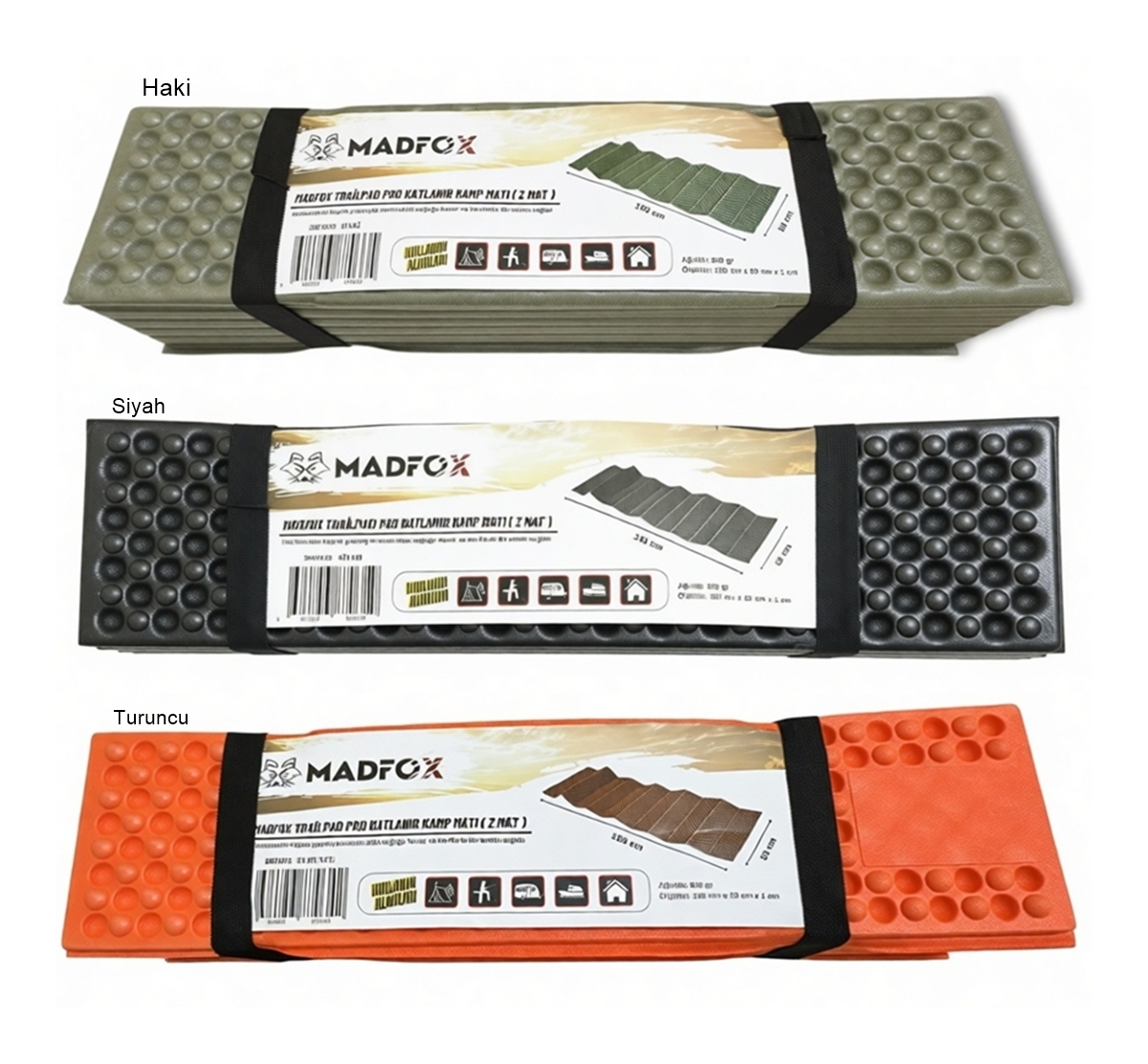 Madfox TrailPad Pro Katlanır Kamp Matı ( Z Mat )