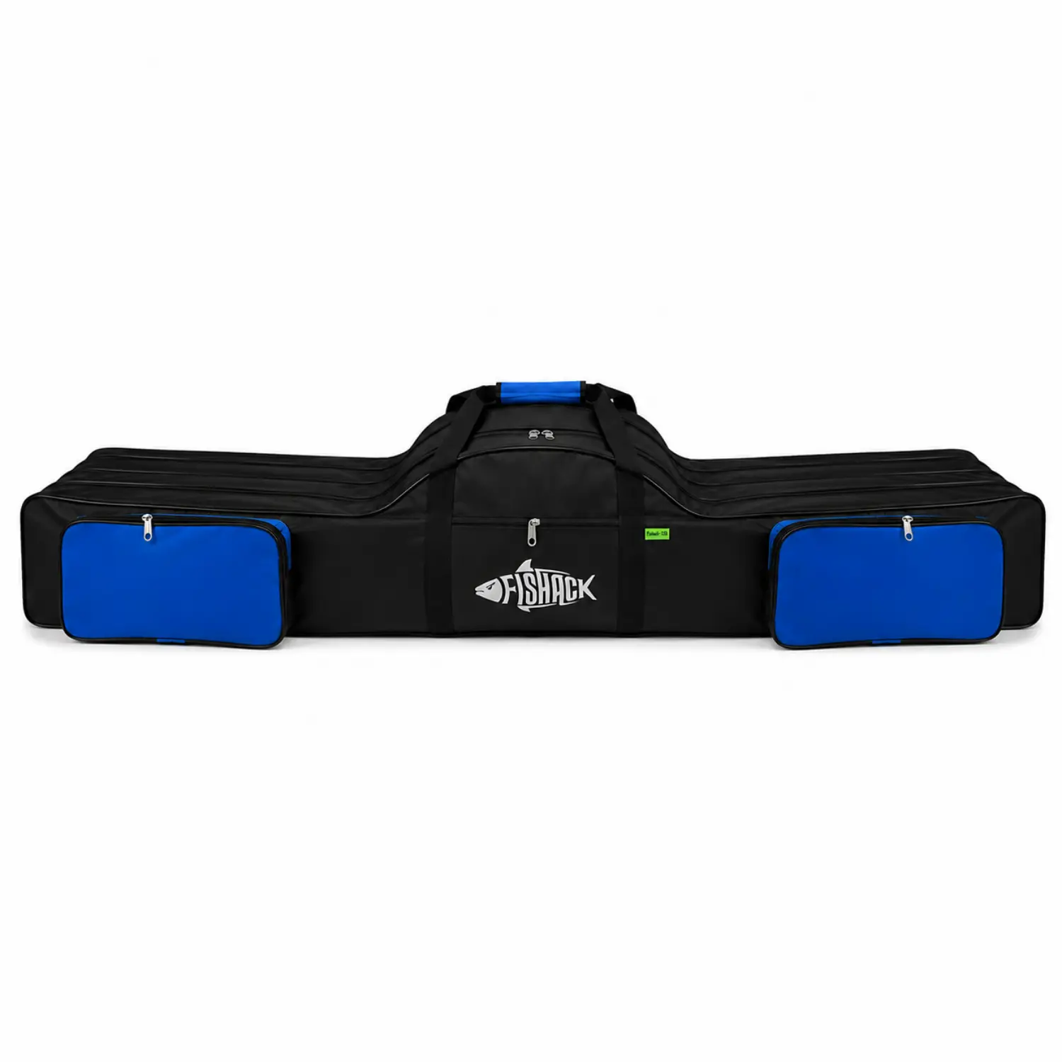 Fishack Olta/Kamış Çantası – Fishack – 3 Gözlü – Cepli – Siyah/Mavi – 140 cm