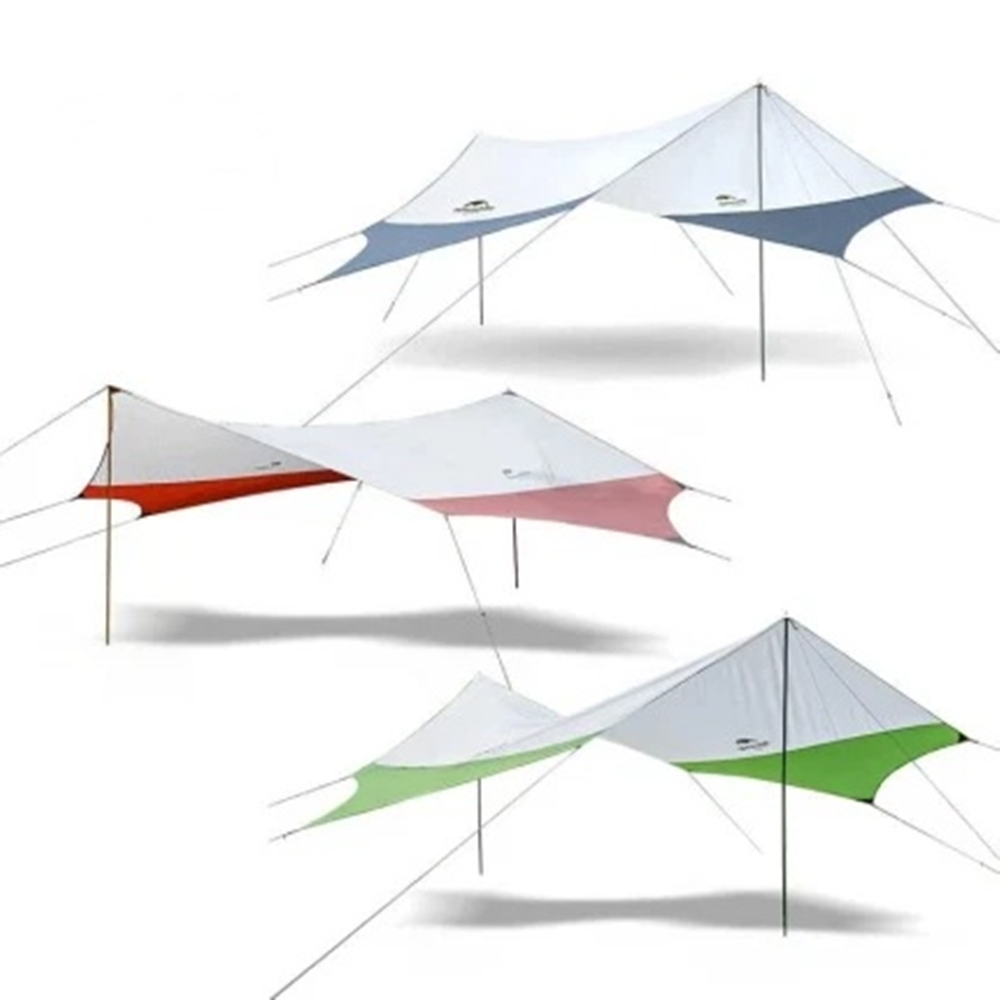 Naturehike Hexagon Sunrise Canopy 5.2×4.6 mt Tarp [Güneş ve Rüzgar Koruma Tentesi]