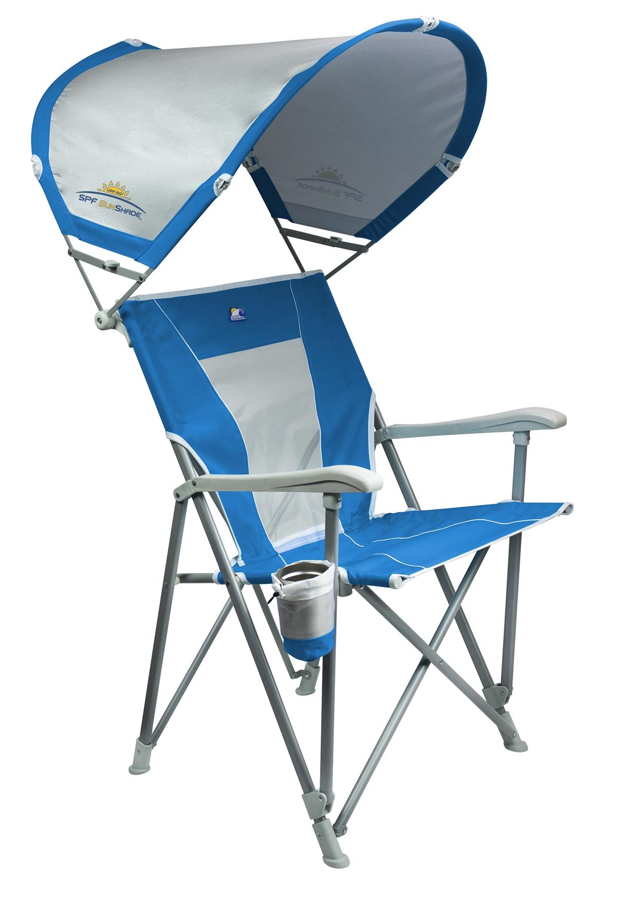 GCI Outdoor SunShade Captain’s Chair Güneşlikli Katlanır Plaj Sandalyesi