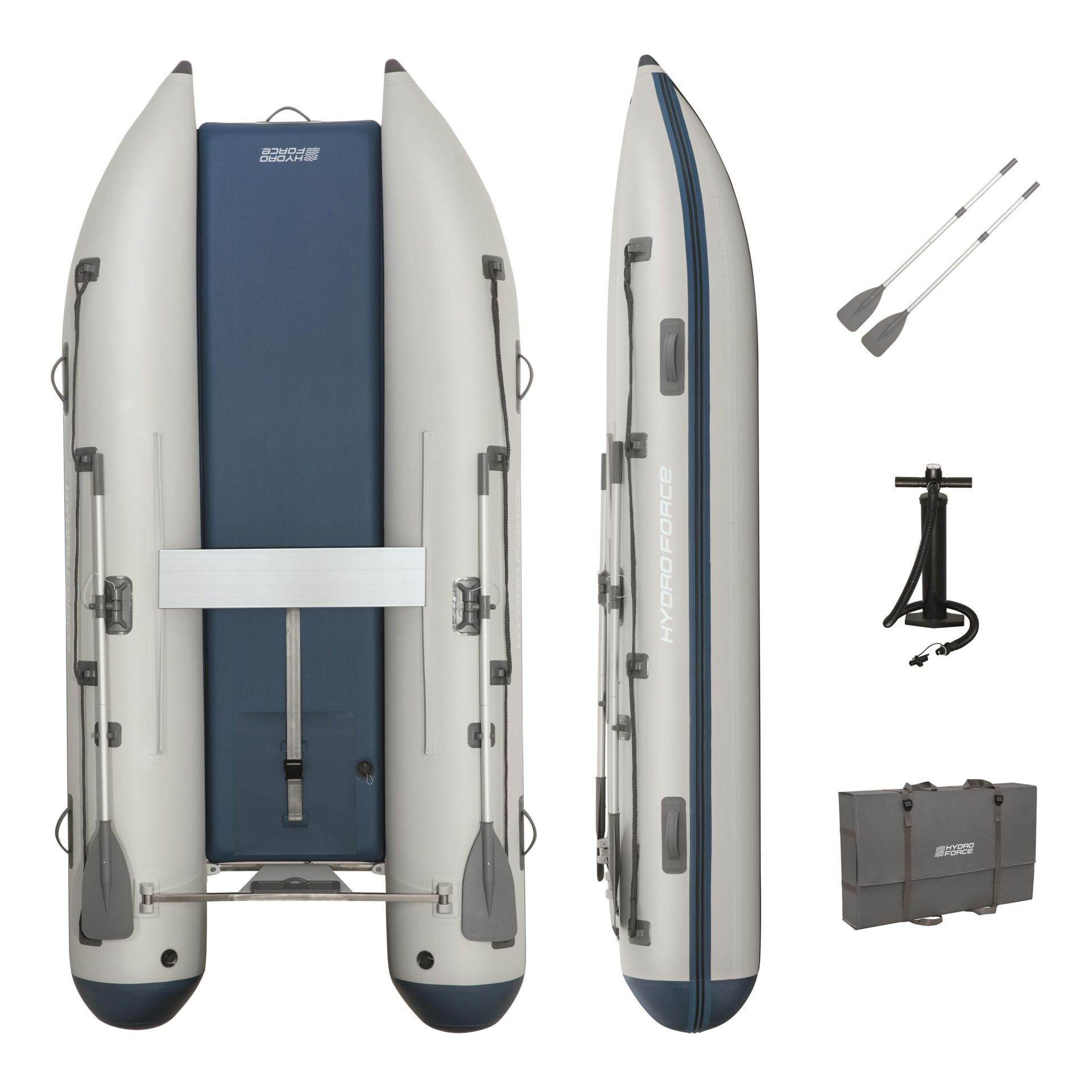 Bestway Hydro Force® Beacon Elite™ 65185 5-Kişilik Spor Model Şişme Bot Set 3.35 m