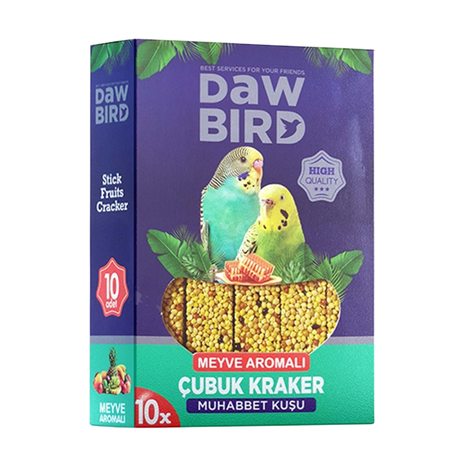 Bonisa Kuş Krakeri – Dawbird – Meyve Aromalı – 10’lu