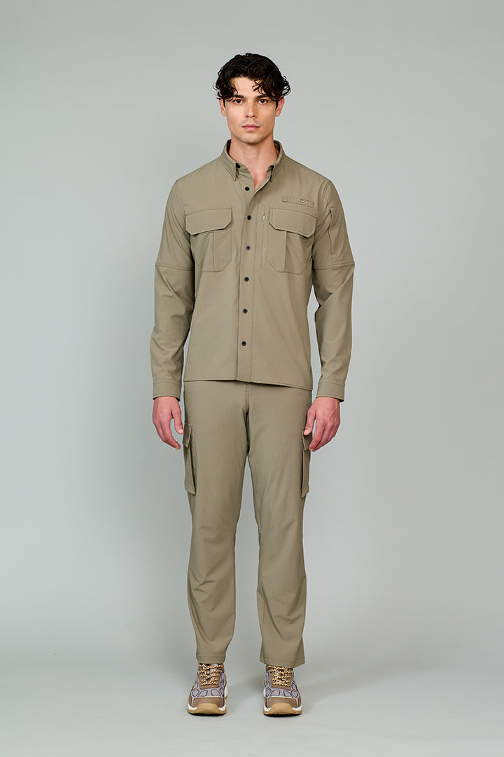 Vaneda Ripstop Field Tactical Cargo Cepli Pantolon Açık Haki
