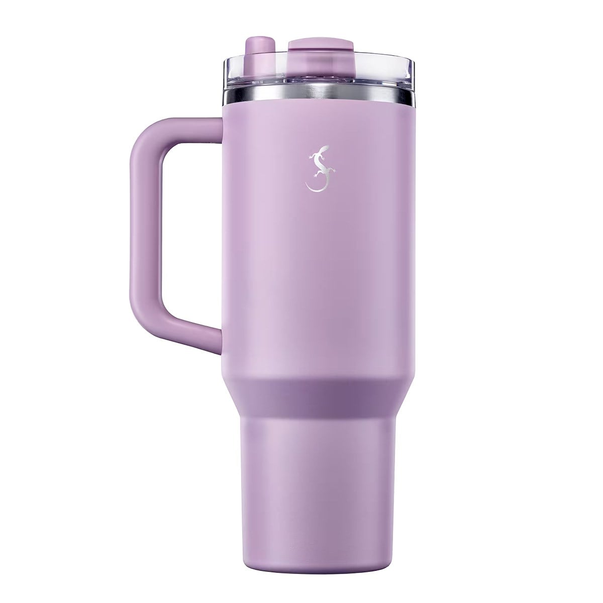 Lurch - “Big Cup” 1.2 L Lila, Paslanmaz Çelik Termos - Uzatılabilir Pipetli, Çift Cidarlı, Sızdırmaz - 270973