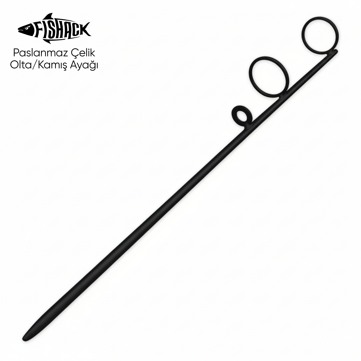 Fishack Olta Kamış Ayağı – Paslanmaz Çelik – Fishack – Siyah