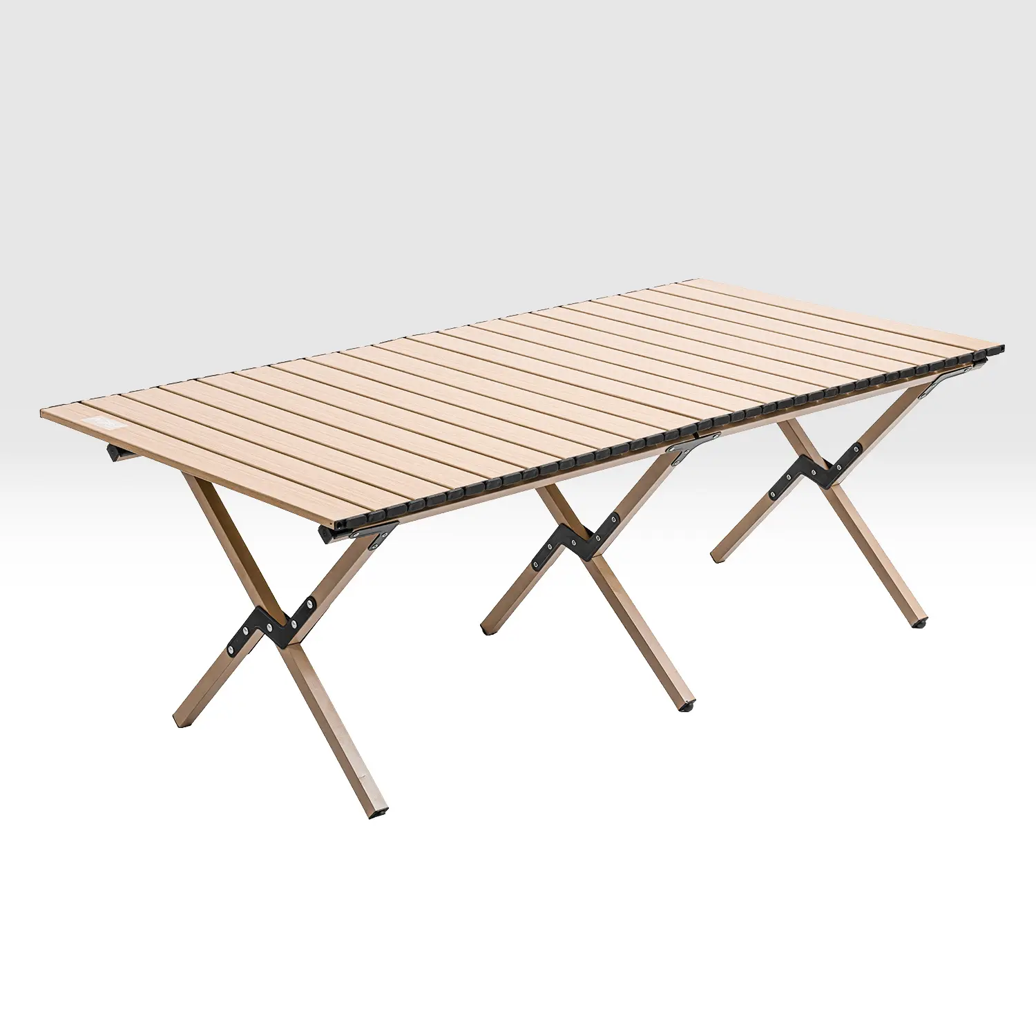 ARGEUS Katlanabilir Kamp Masası – 6/8 Kişilik – Timber – Taşıma Çantalı
