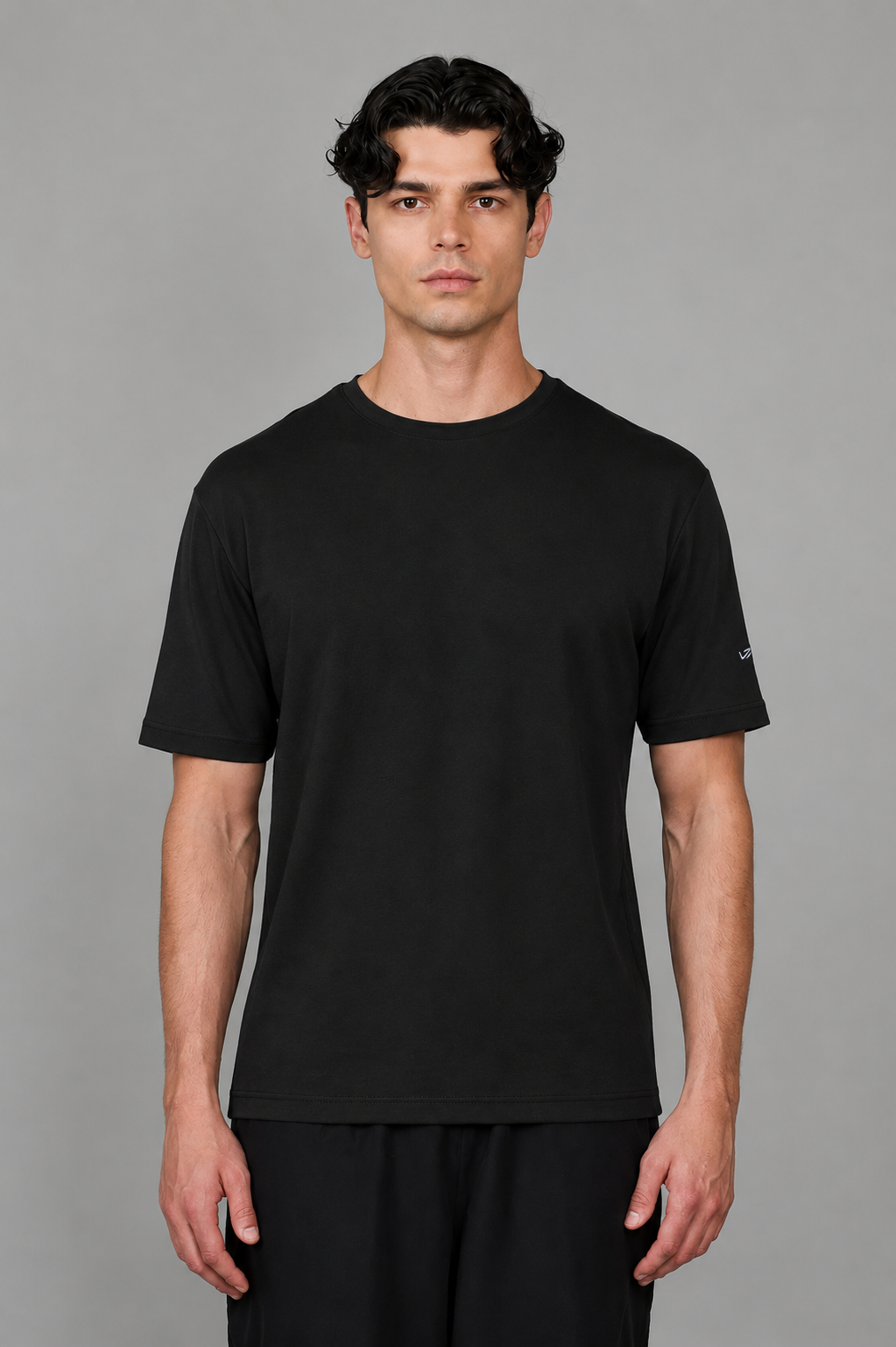 Vaneda Viking Erkek T-Shirt Siyah