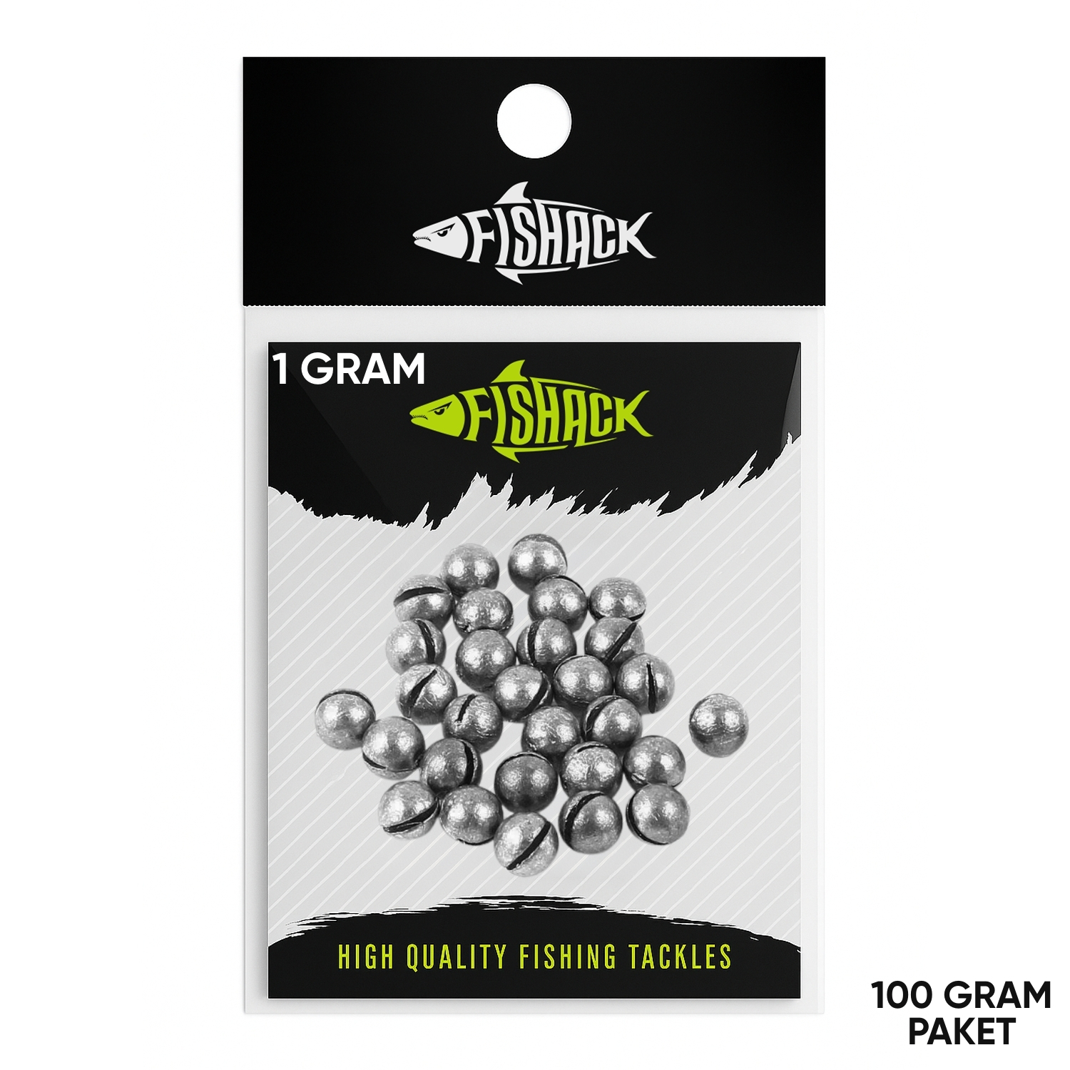 Kıstırma Yarma Kurşun – Kesikli Olta Kurşunu – 1 Gram (100 gr)