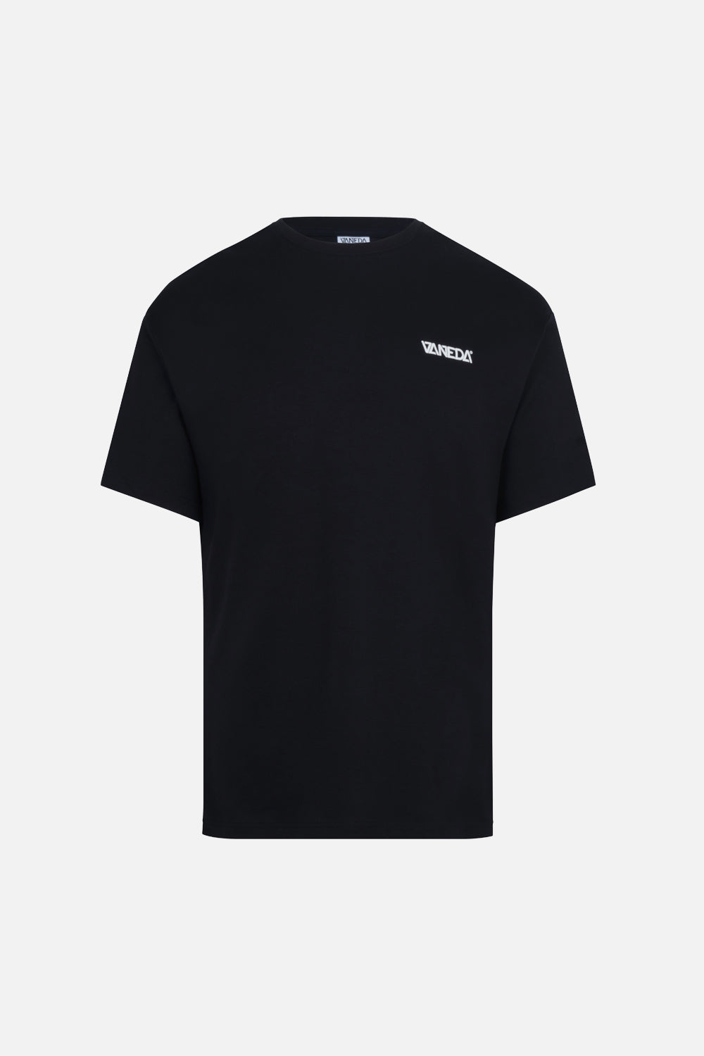 Vaneda OVERSIZED FIT VANEDA LOGO BASIC TSHIRT LACIVERT