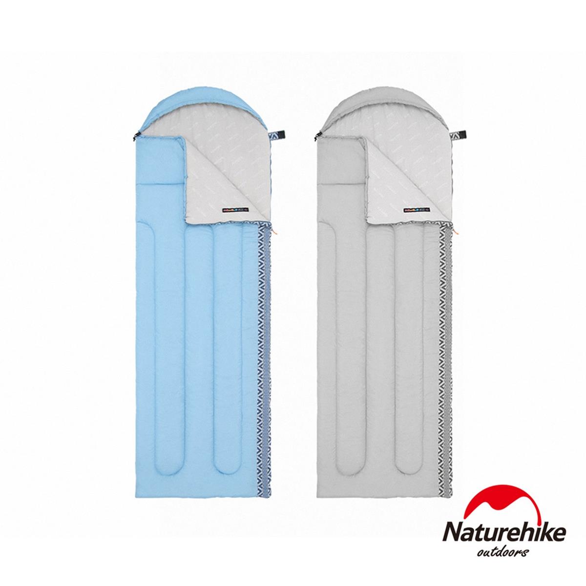 Naturehike L350 спальный мешок конвертного типа с капюшоном -15°C