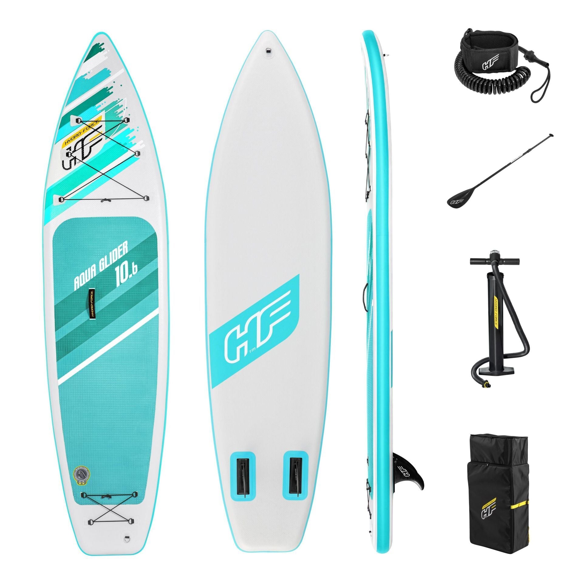 Bestway Hydro-Force™ 65347 Aqua Glider™ Kürekli Şişme SUP-Sörf Seti 3,20 m