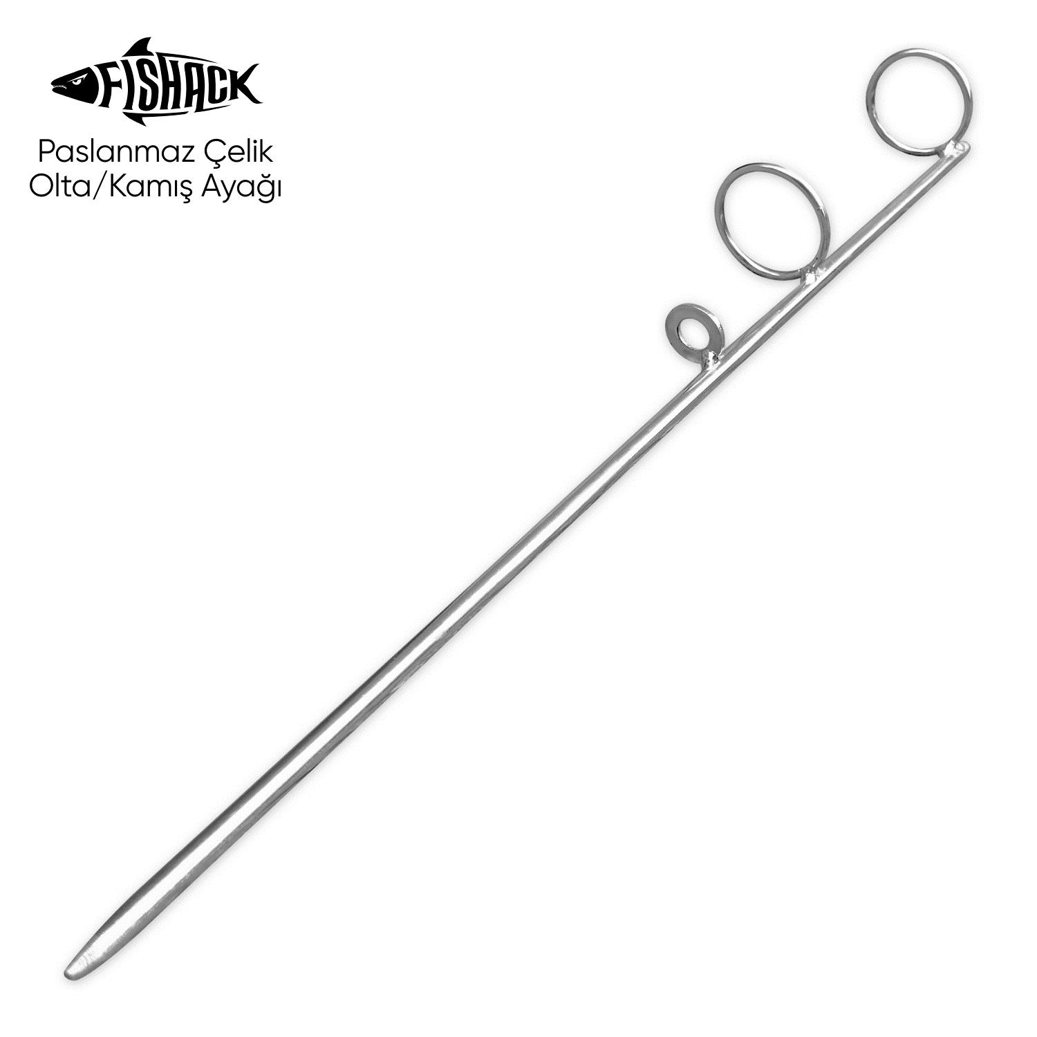 Olta Kamış Ayağı – Paslanmaz Çelik – Fishack – Galvaniz Kaplamalı