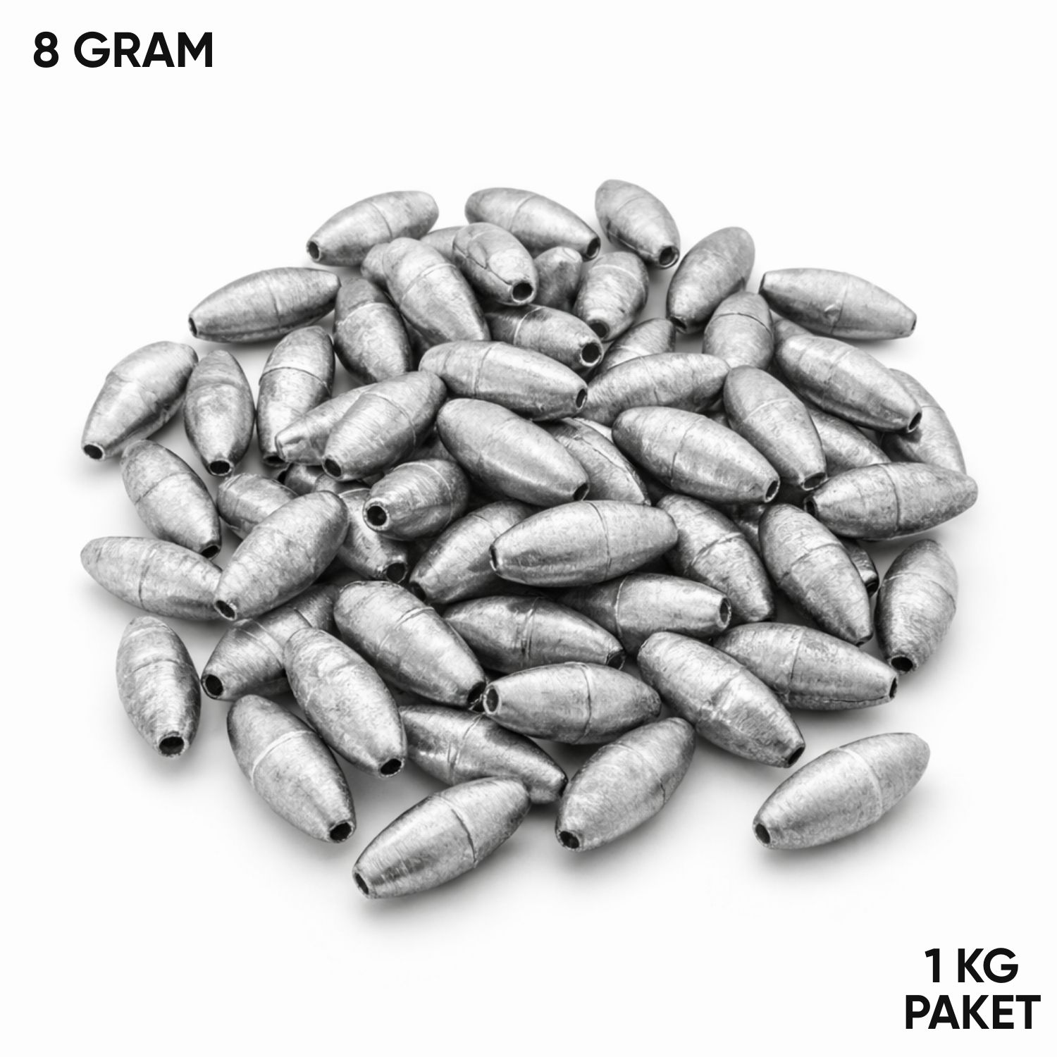 Savex Gezer Olta Kurşunu – Zeytin Kurşun – 8 Gram – 1KG