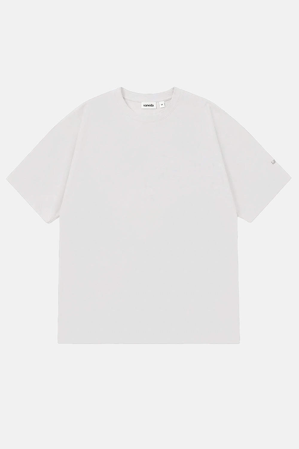 Vaneda Vany Erkek Regular Fit Bisiklet Yaka T-Shirt Beyaz