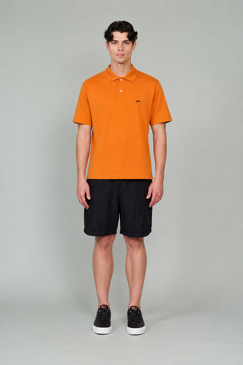 Vaneda Polo Yaka T-Shirt Turuncu
