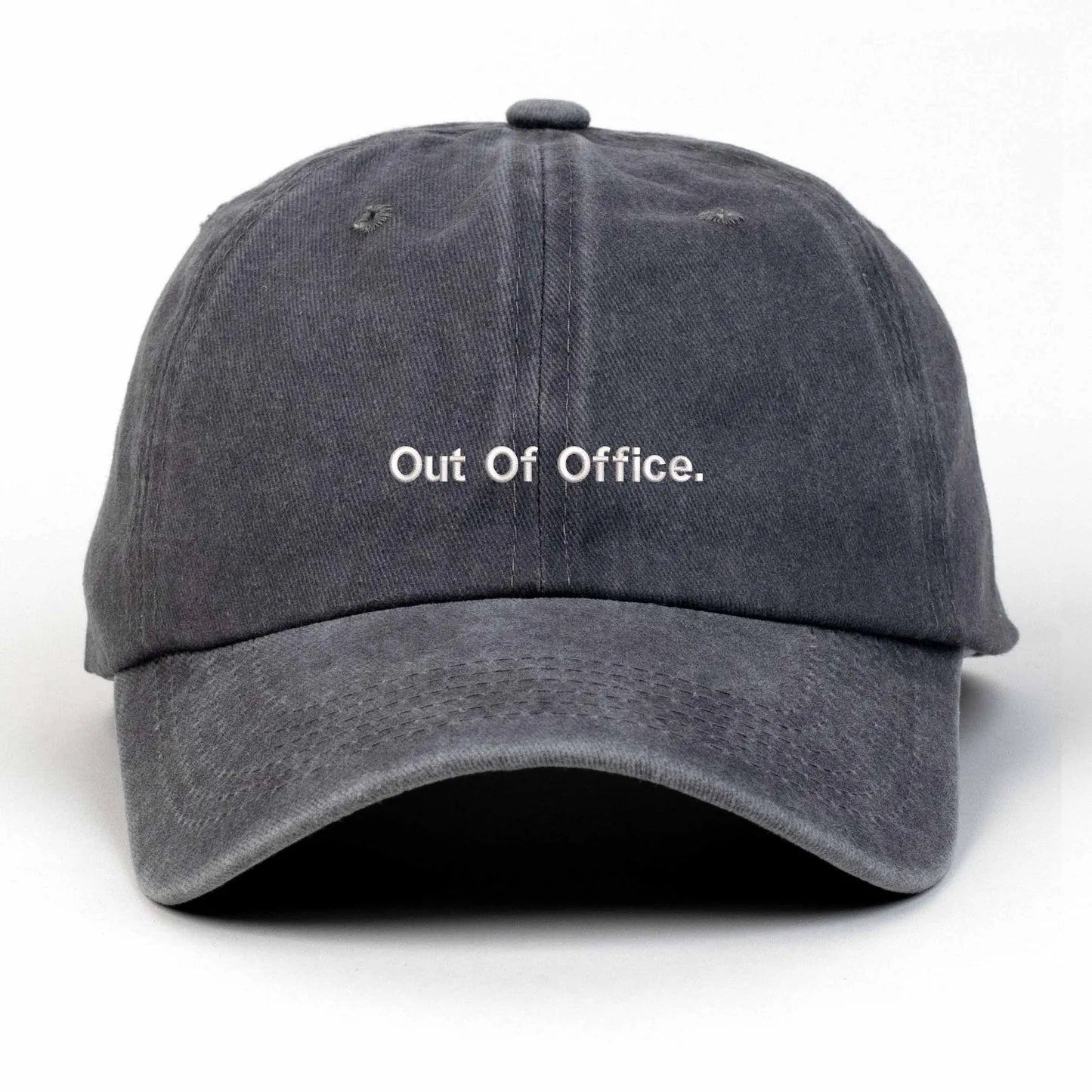 braver Out Off Office Nakışlı Yıkamalı Şapka