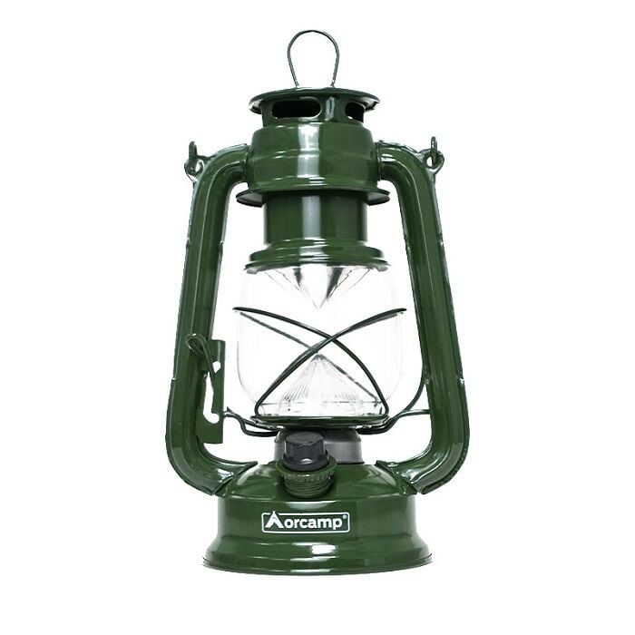 Orcamp Retro Led Fener Yeşil