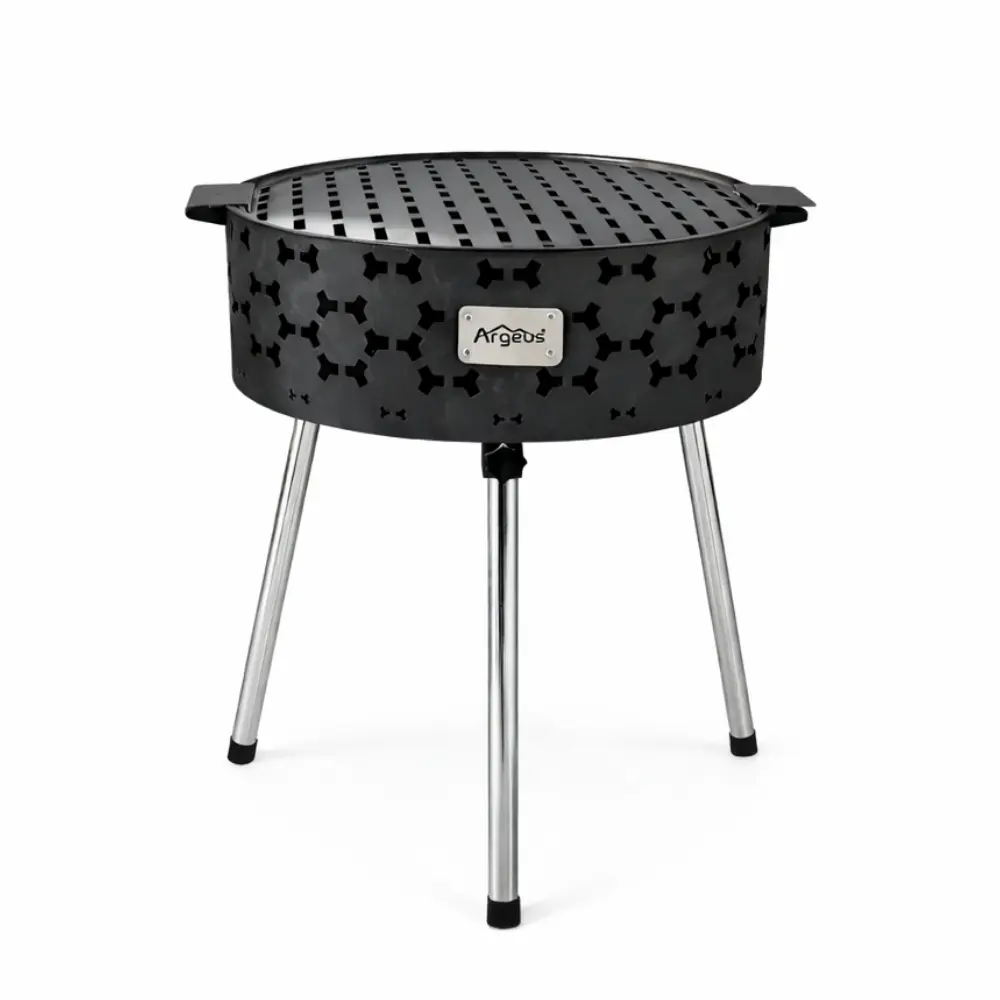 ARGEUS Taşınabilir Kömür Barbekü Mangal – Orta – 40cm*13cm*60cm