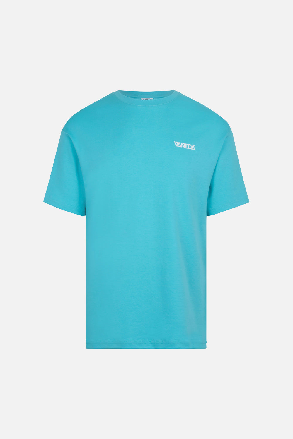 Vaneda OVERSIZED FIT VANEDA LOGO BASIC TSHIRT YESIL