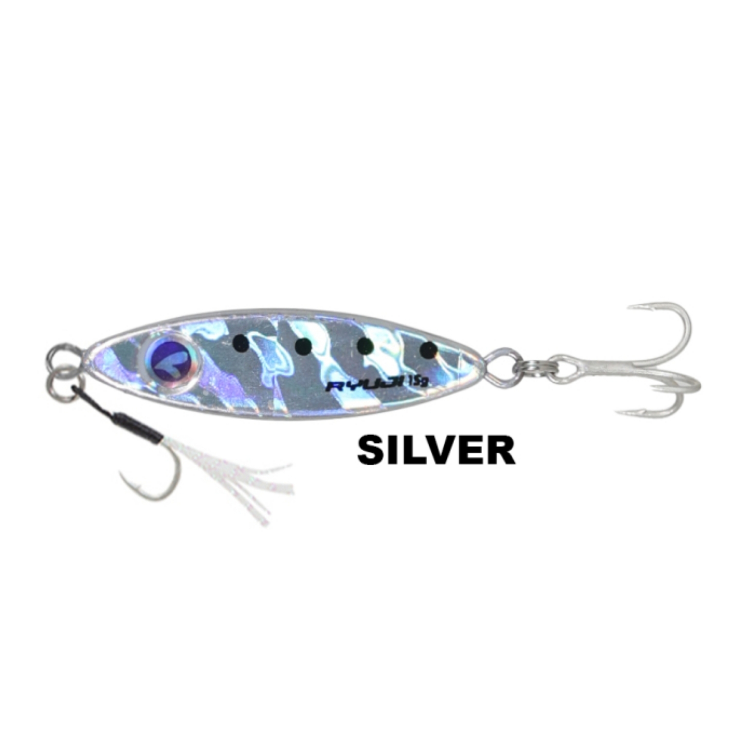 Ryuji Metal Jig Yem – Ryuji Zuby – 32mm 6.6gr – Silver