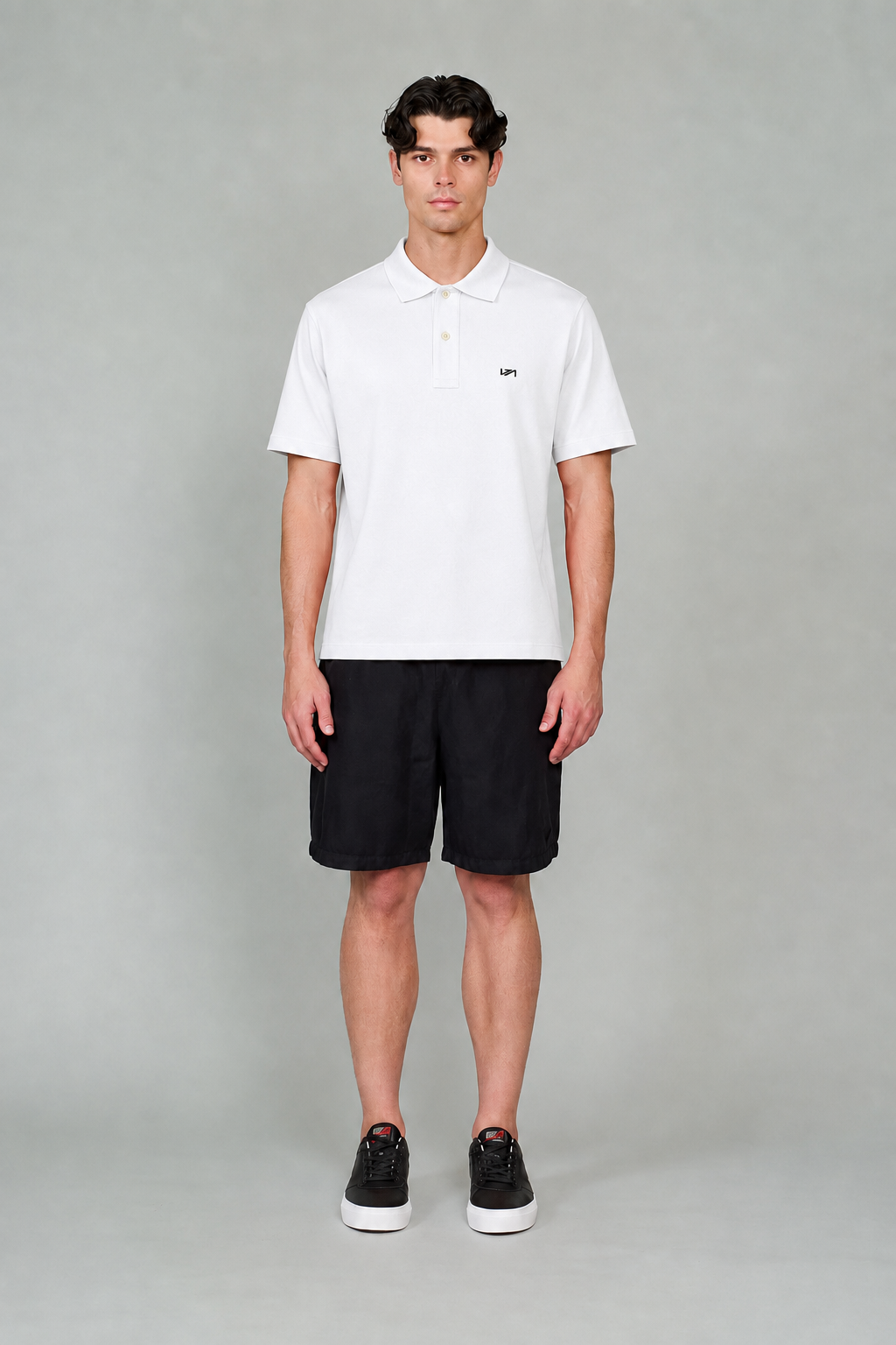 Vaneda Polo Yaka T-Shirt Beyaz