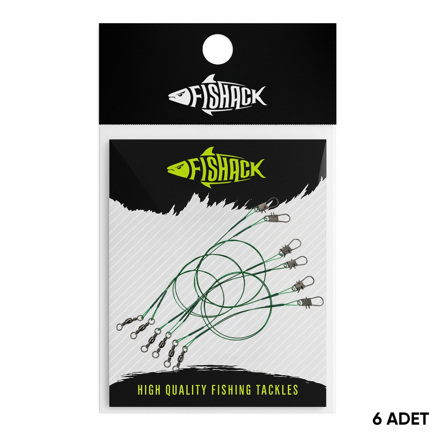 Savex Klipsli Fırdöndülü Çelik Tel 6’lı – Fishack