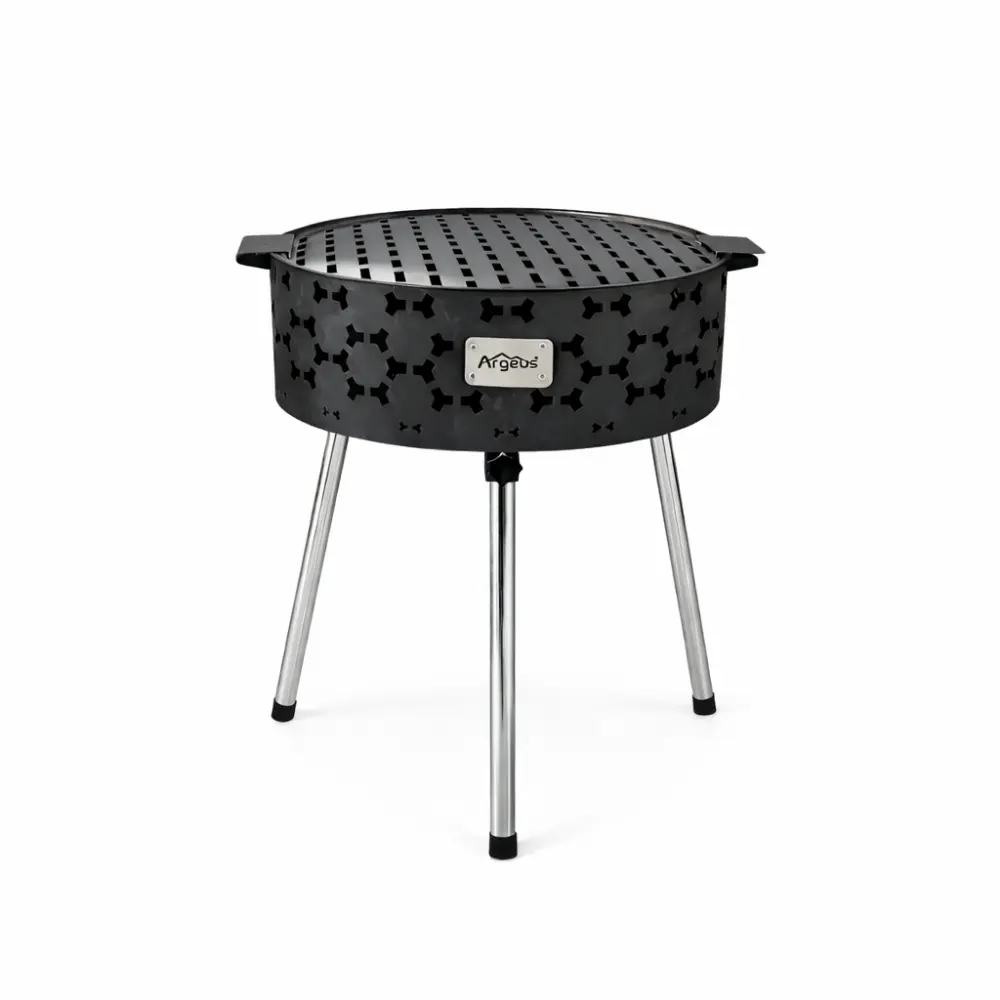 ARGEUS Taşınabilir Kömür Barbekü Mangal – Küçük – 33cm*13cm*52cm
