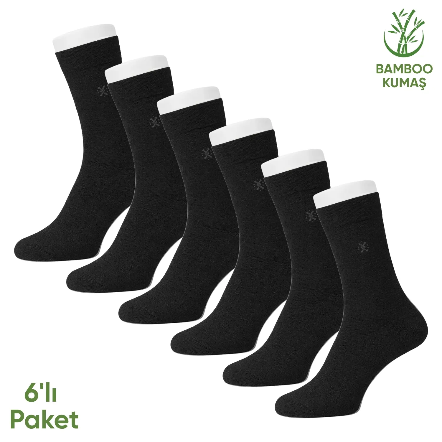 Pro Çorap Bambu Erkek Soket Çorabı – 6 Çift – Dikişsiz – Gori -17135 – Set 6