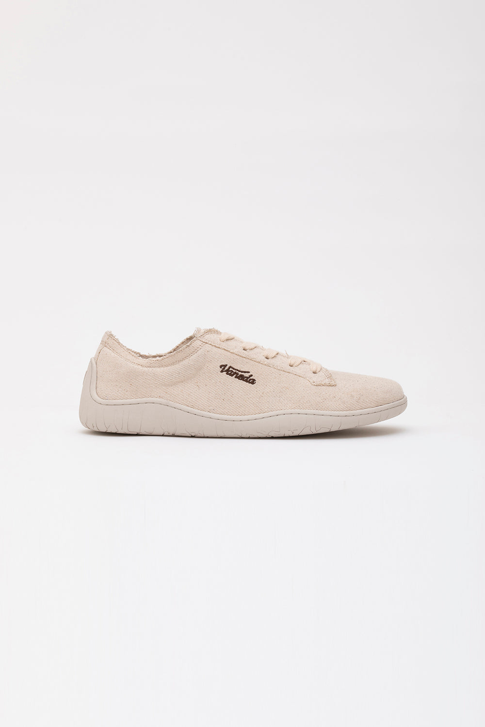 Vaneda 1383 V-Barefoot Comfort Keten Kadın Ayakkabı Bej