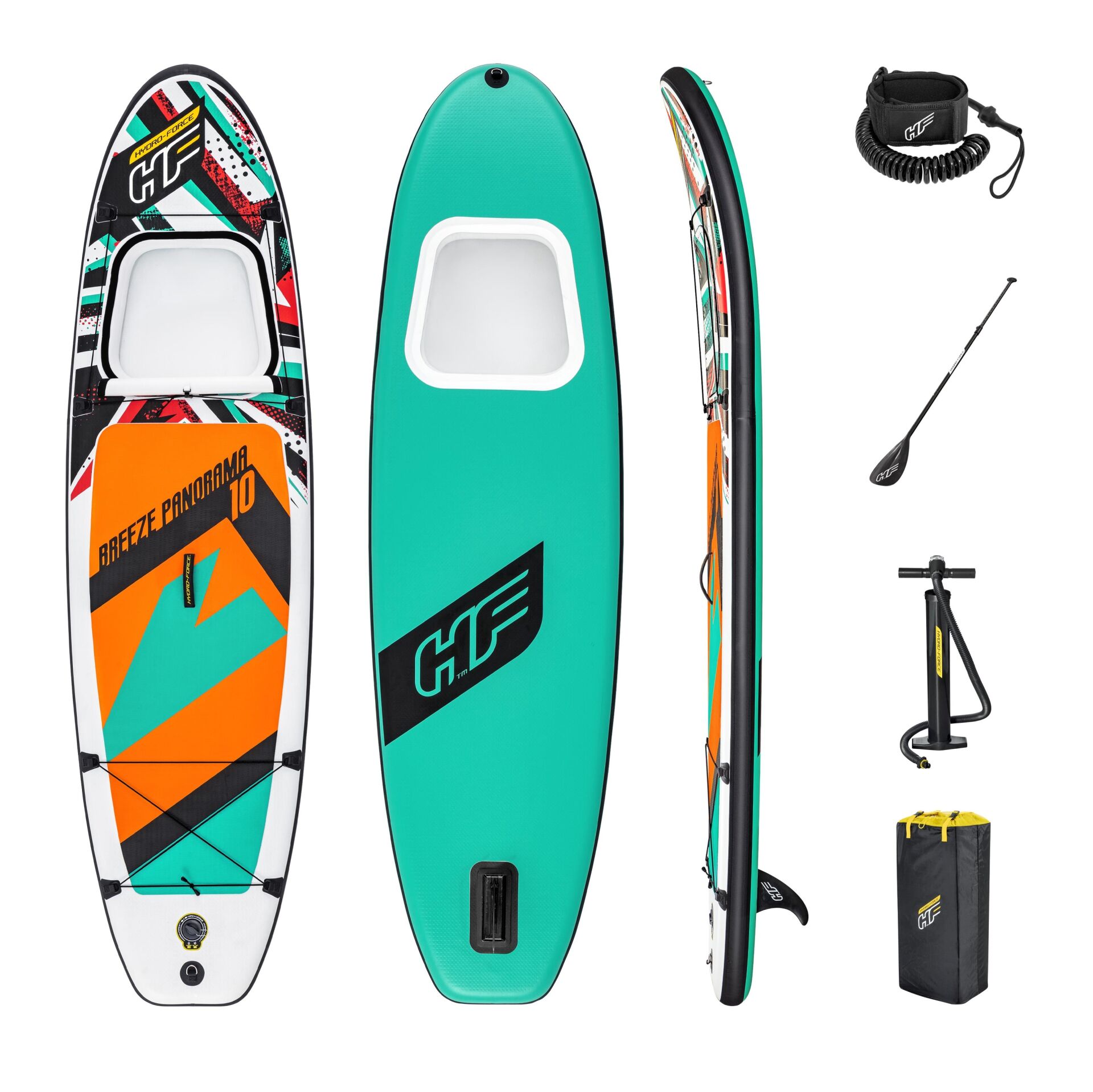 Bestway Hydro-Force™ 65377 Breeze Panorama™ Pencereli Şişme SUP-Sörf Seti