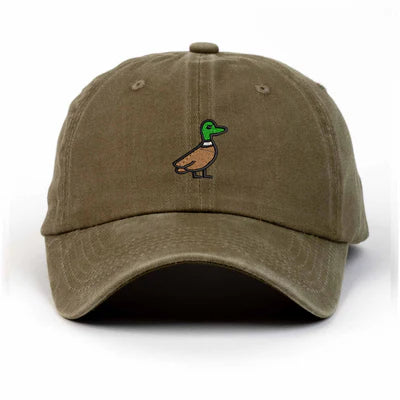 braver Duck Nakışlı Yıkamalı Şapka