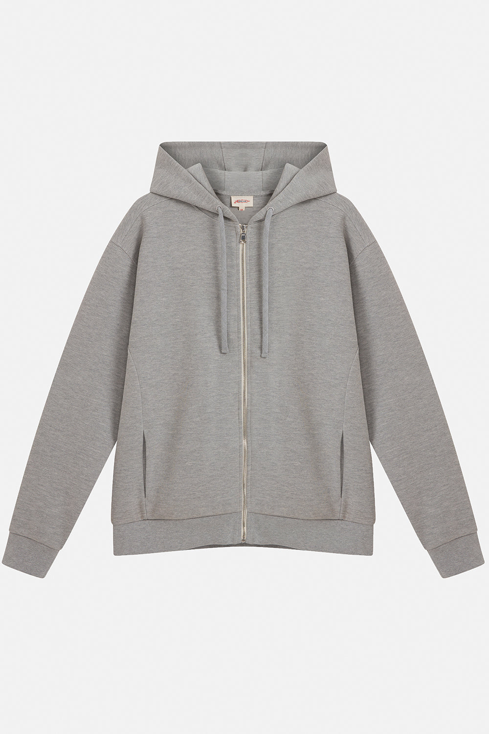 Vaneda Urbanwild Hoodie Fermuarlı Gri Melanj