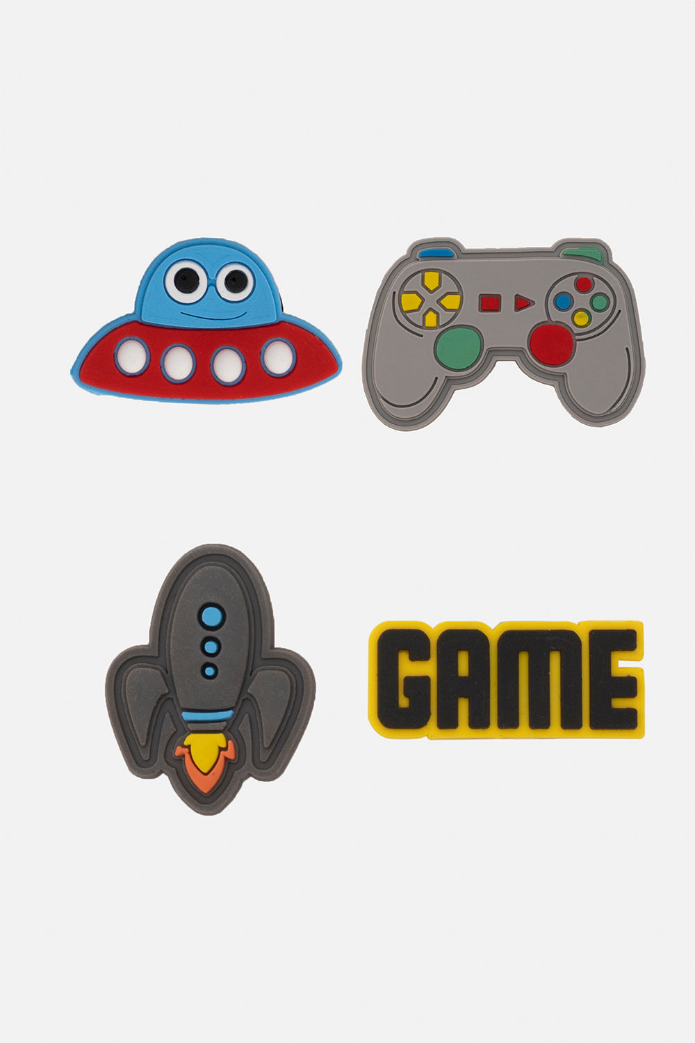 Vaneda Gamer Unisex Renkli 4'Lü Terlik Süsü