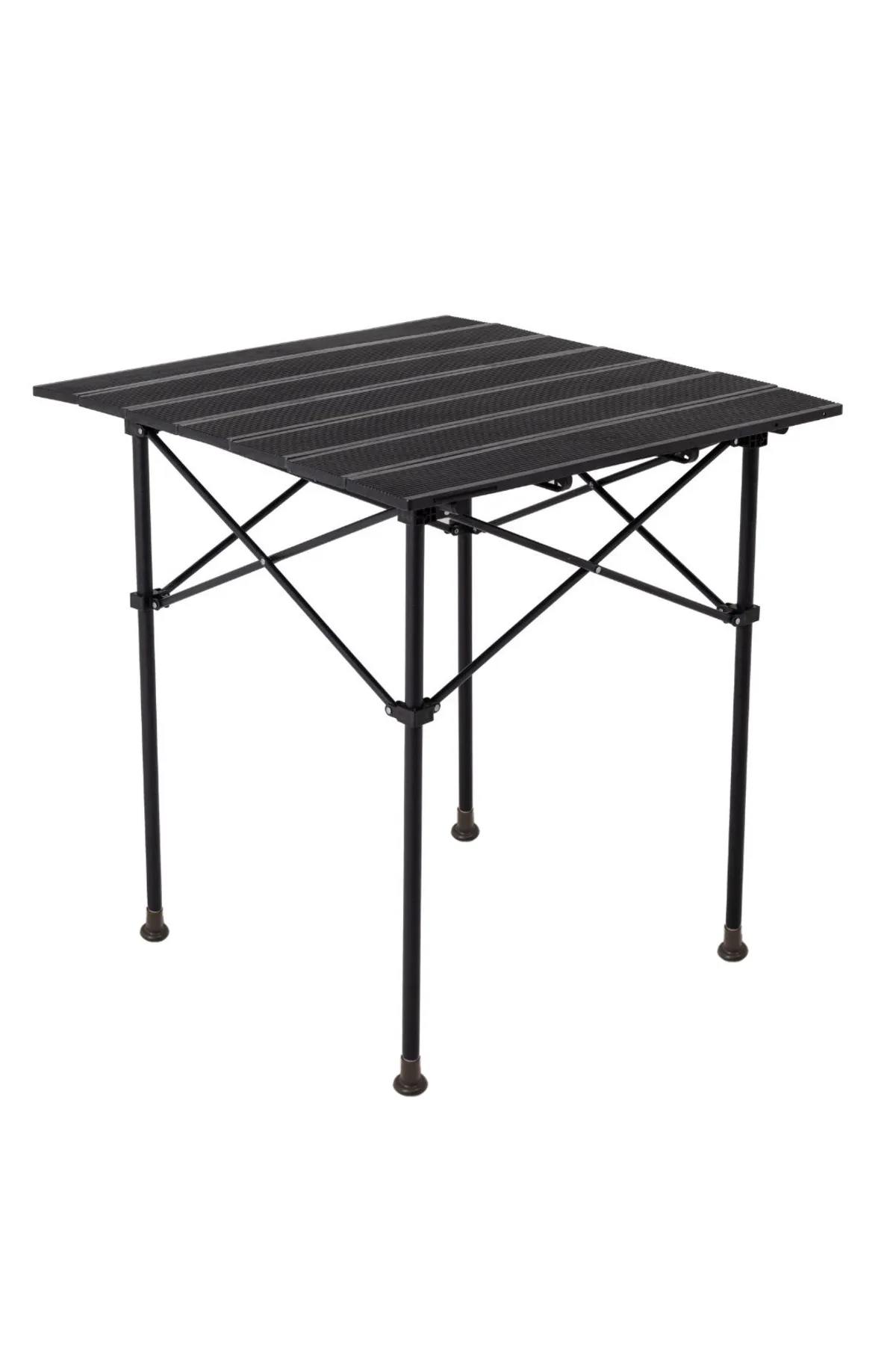 Folding Camping and Picnic Table with Anti-Flex Roll Bar Support