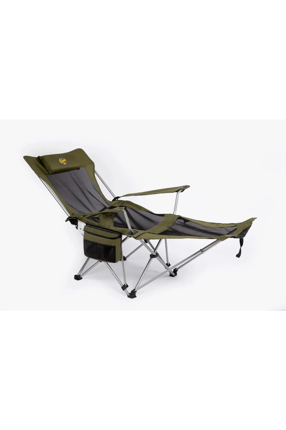 Lazy 3 Plus Reclining Camping Chair, Khaki