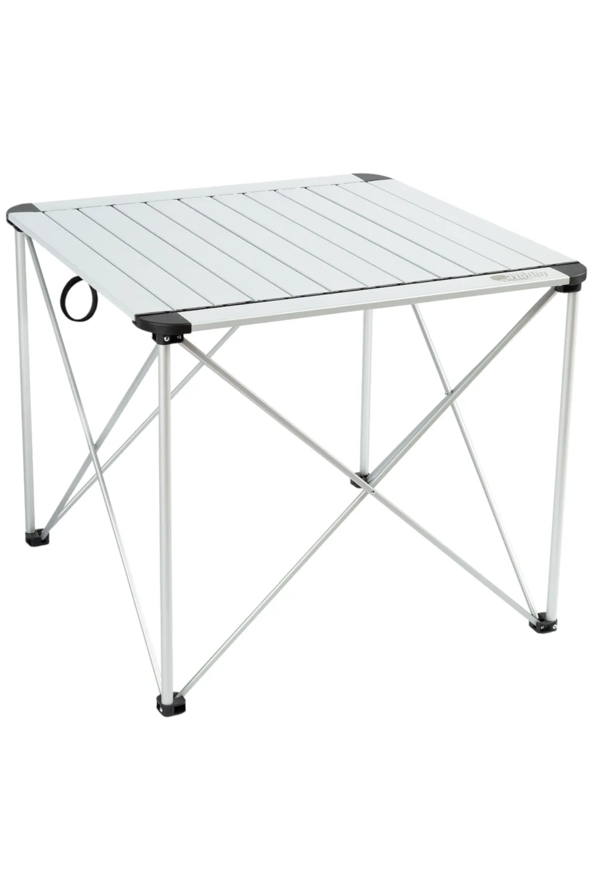 Titanium Folding Aluminium Camping and Picnic Table with Carry Bag, 68x68x57