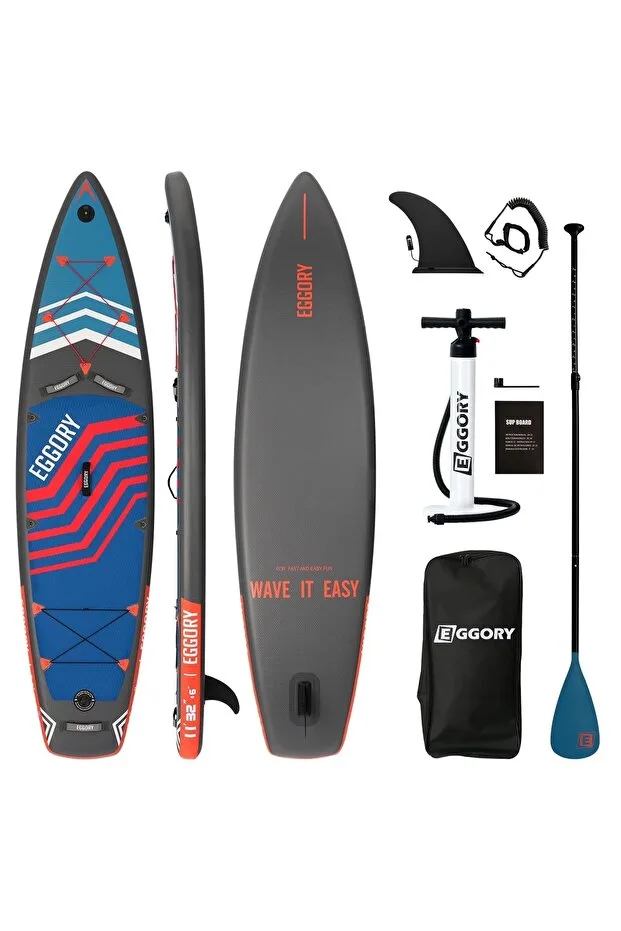 335 cm x 81 cm x 15 cm Inflatable Paddle Board – Inflatable SUP Board, 150 kg Capacity, Inflatable Surfboard