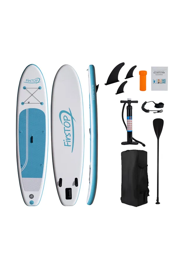 FirStop SupPaddleBoard Set 335X79X15CM WS LAGOON (Paddle + Pump) SUP BOARD