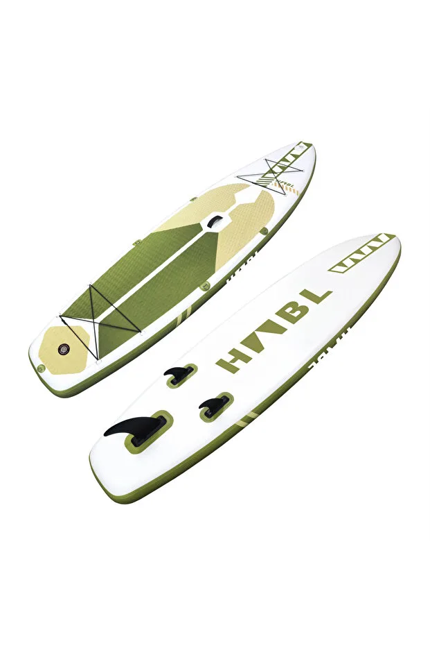 Şişme Sup Board/ Stand Up Paddle Board 81*320*15cm Full Set Yeşil & Beyaz
