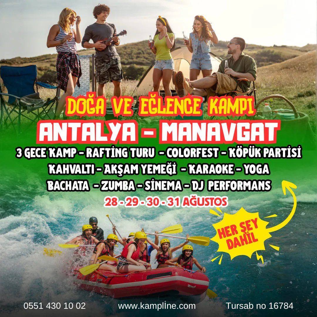 Antalya Manavgat Doğa ve Eğlence Kampı