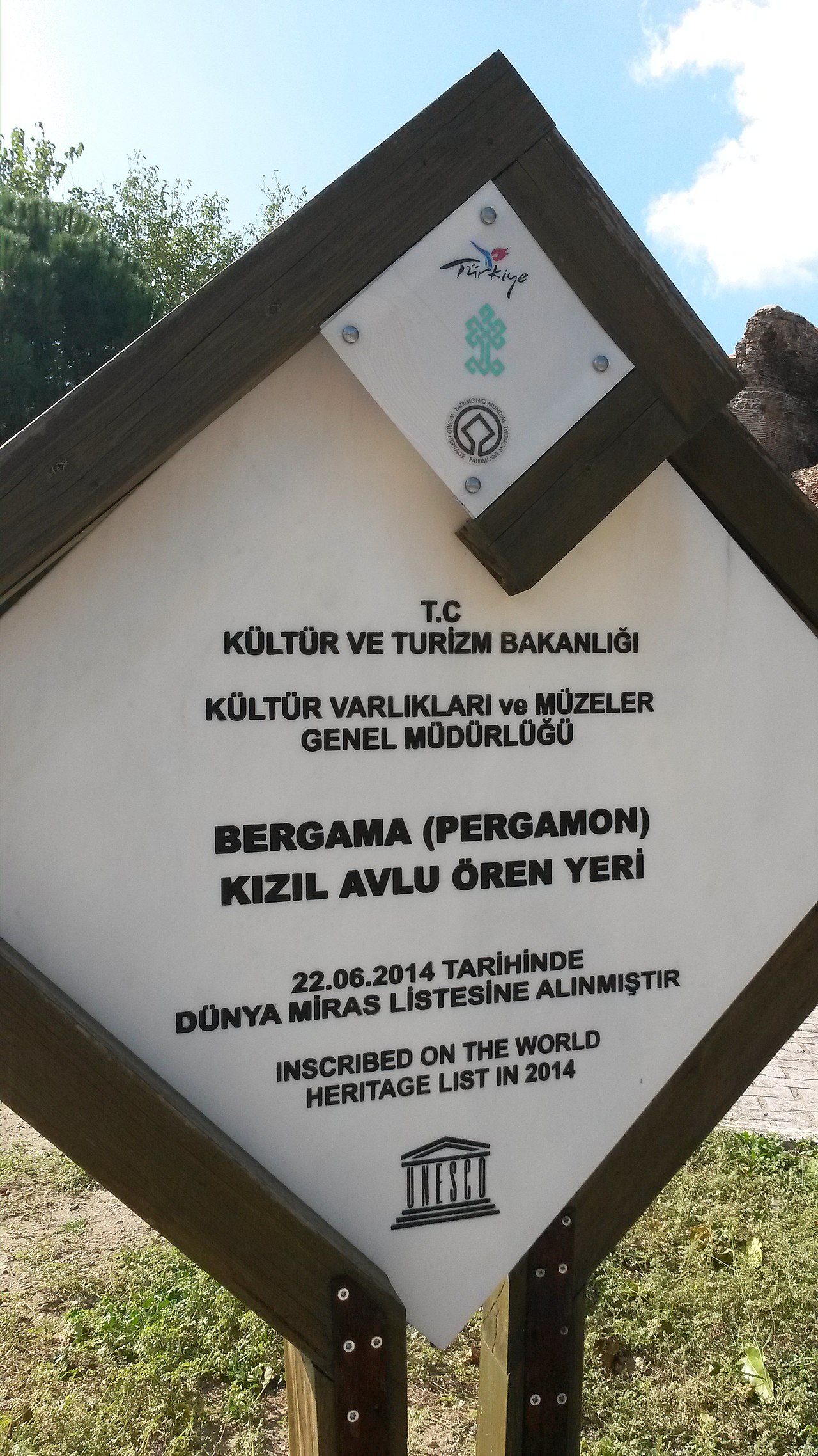 Bergama Kızıl Avlu Ören Yeri