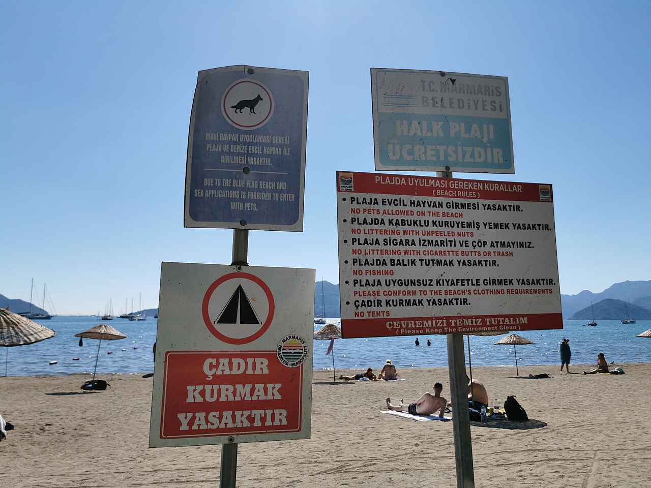 Marmaris Belediye Halk Plajı — fotoğraf 2